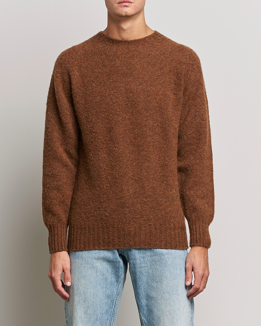 Herre | Trøjer | Howlin' | Brushed Wool Sweater Nuts