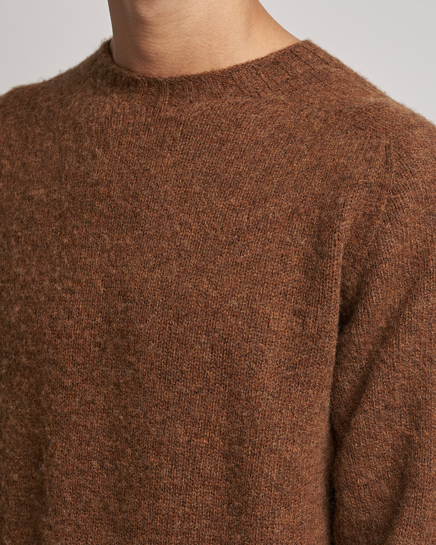 Herre | Trøjer | Howlin' | Brushed Wool Sweater Nuts