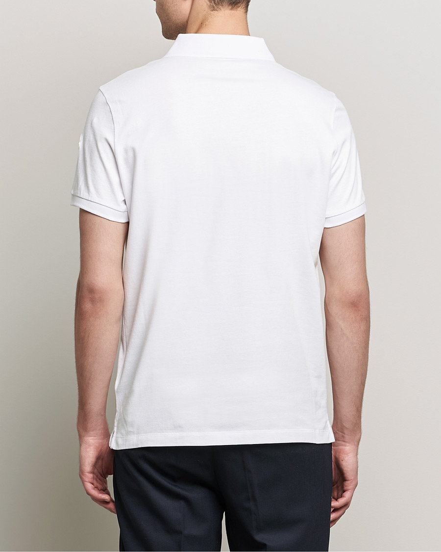 Herre | Polotrøjer | Moncler | Tricolore Rib Polo White