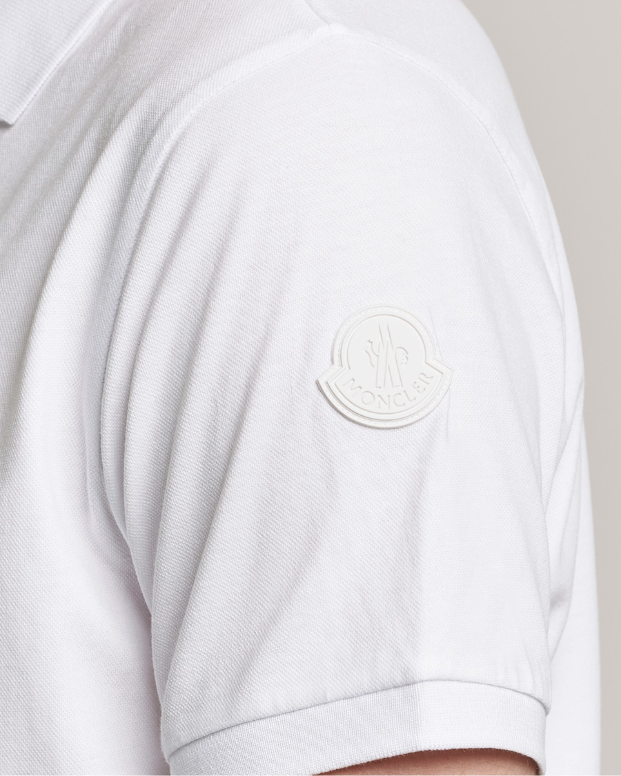 Herre | Polotrøjer | Moncler | Tricolore Rib Polo White