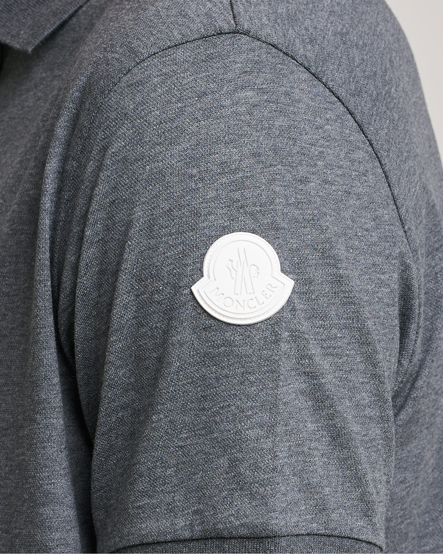 Herre | Polotrøjer | Moncler | Tricolore Rib Polo Black