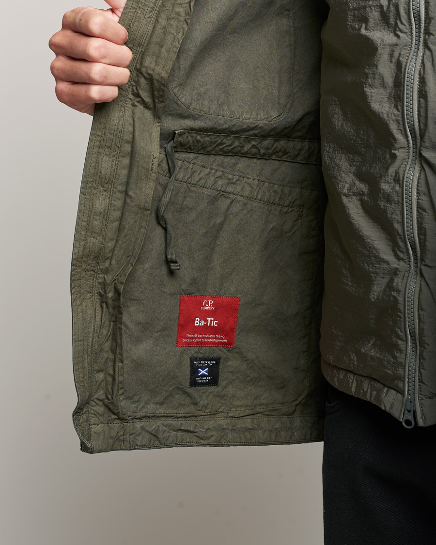 Herre | Jakker | C.P. Company | Ba-Tic Wax Resistance Two in One Jacket Dark Green