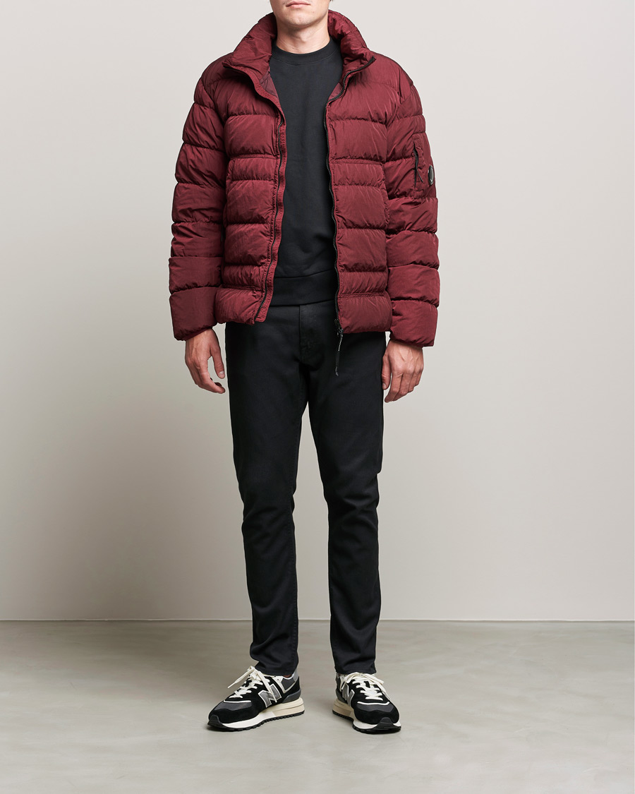 Herre | Jakker | C.P. Company | Eco-Chrome R Lightweight Down Jacket Wine