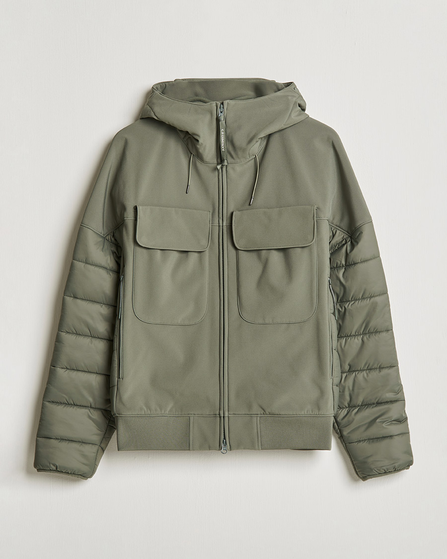 Herre | Jakker | C.P. Company | CP Shell - R Mixed Goggle Jacket Green