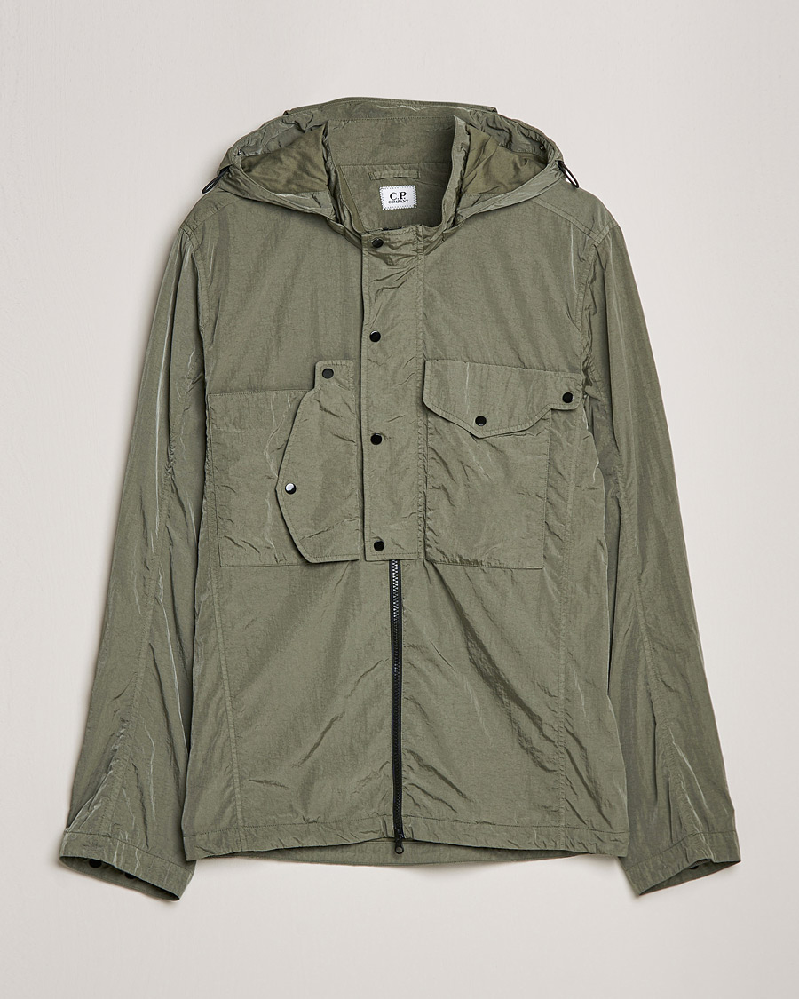 Herre | Jakker | C.P. Company | Chrome R Hooded Shirt Jacket Green