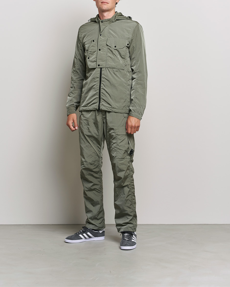 Herre | Jakker | C.P. Company | Chrome R Hooded Shirt Jacket Green