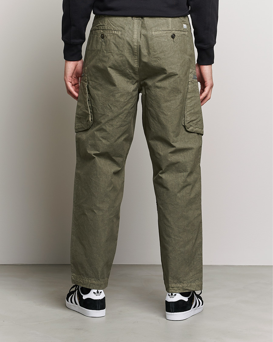 Herre | Bukser | C.P. Company | Ba-Tic Loose Fit Cargo Pants Green