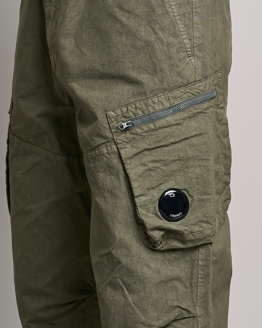 Herre | Bukser | C.P. Company | Ba-Tic Loose Fit Cargo Pants Green