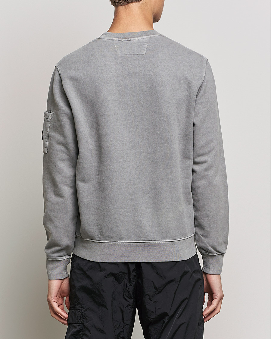 Herre | Trøjer | C.P. Company | Brushed Emerized Diagonal Fleece Sweat Grey