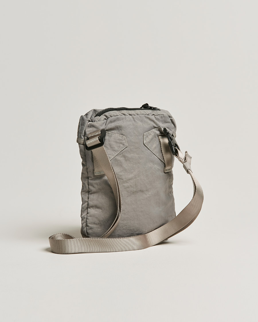 Herre | C.P. Company Nylon B Shoulder Bag Grey | C.P. Company | Nylon B Shoulder Bag Grey