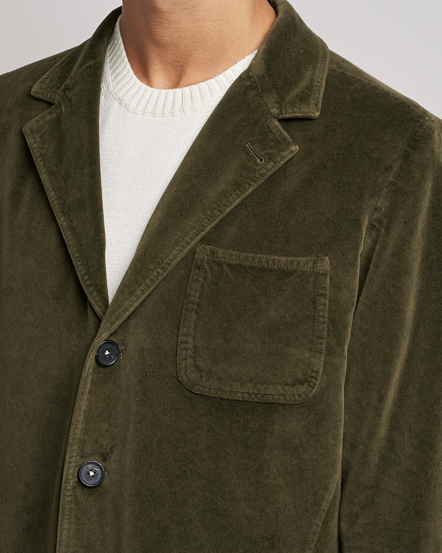 Herre | Blazere & jakker | Massimo Alba | Baglietto Velvet Jacket Military