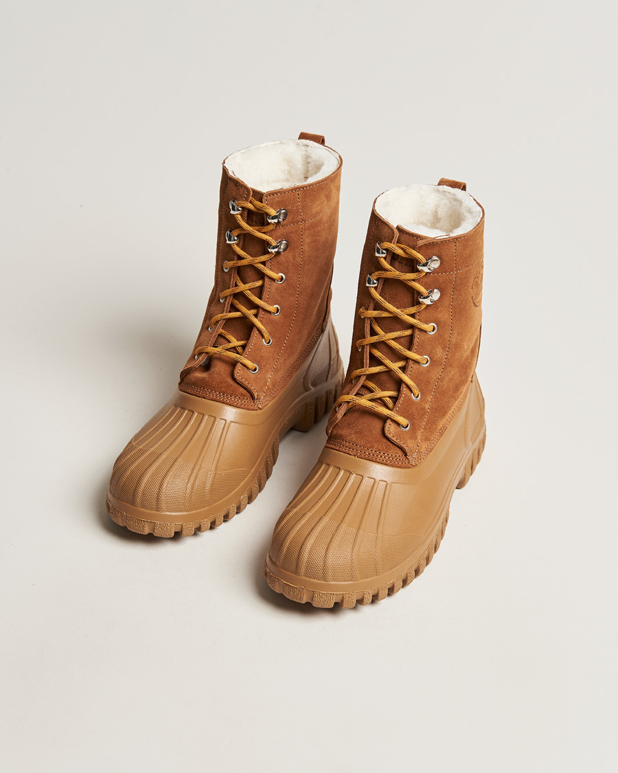 Herre | Diemme Anatra Shearling Boot Congac Suede | Diemme | Anatra Shearling Boot Congac Suede