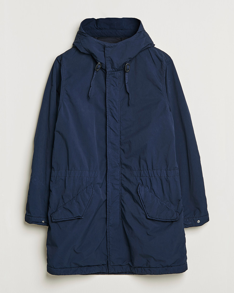 Herre | Jakker | Aspesi | Parkettone Garment Dyed Jacket Navy