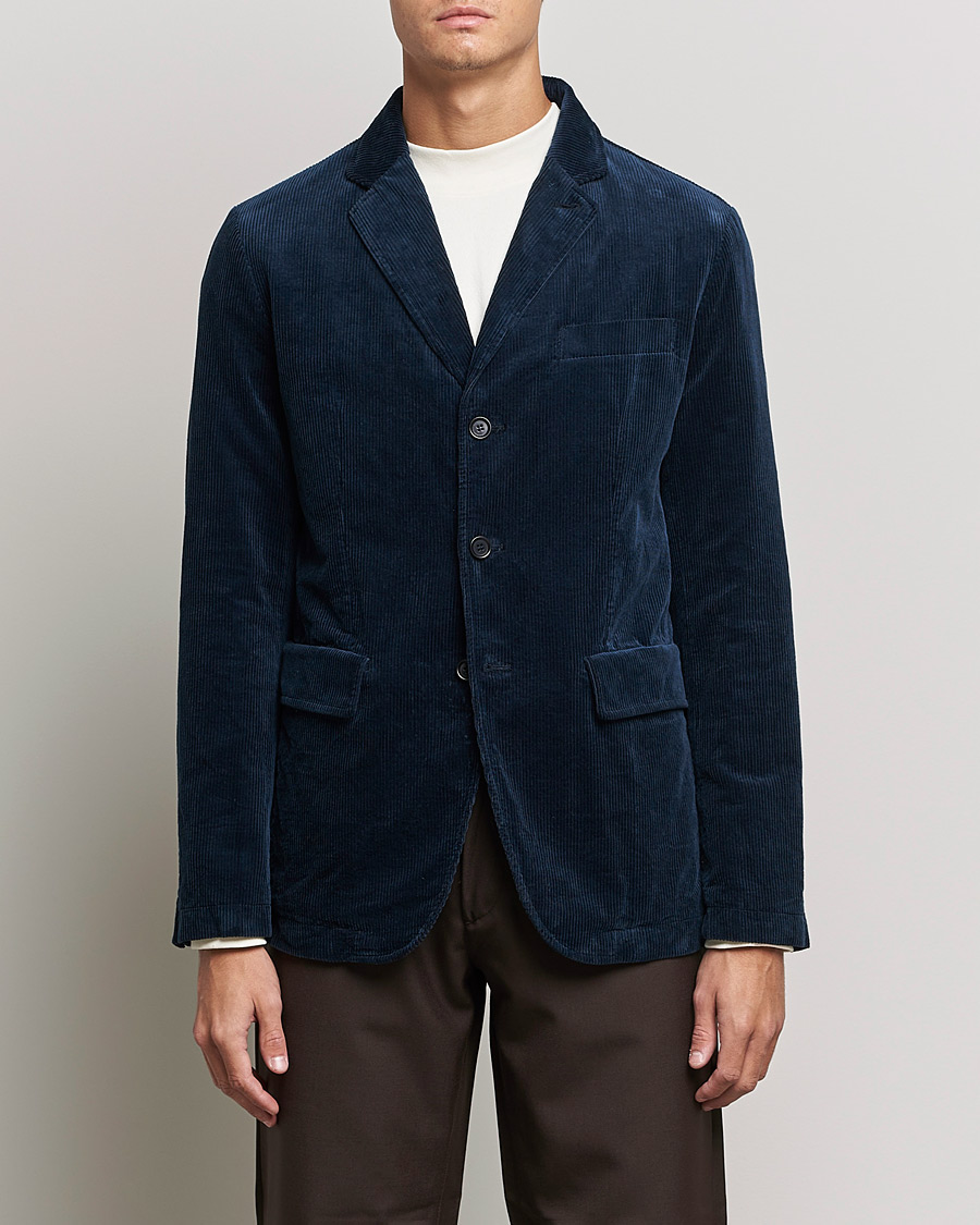 Herre | Blazere & jakker | Aspesi | Corduroy Blazer Navy
