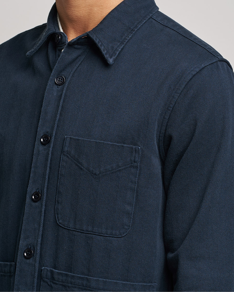 Herre | Skjorter | Aspesi | Utility Shirt Navy