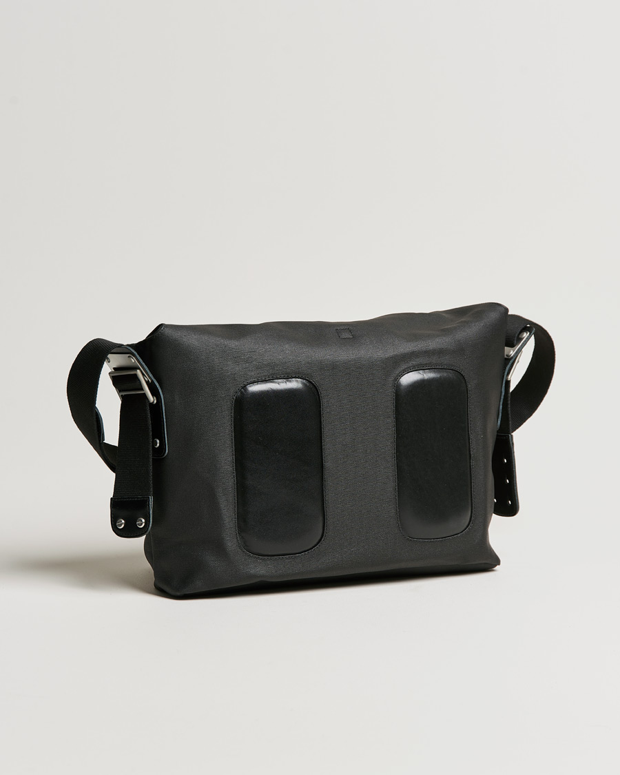 Herre | Skuldertasker | Brooks England | Barbican Cotton Canvas 13L Shoulder Bag Black