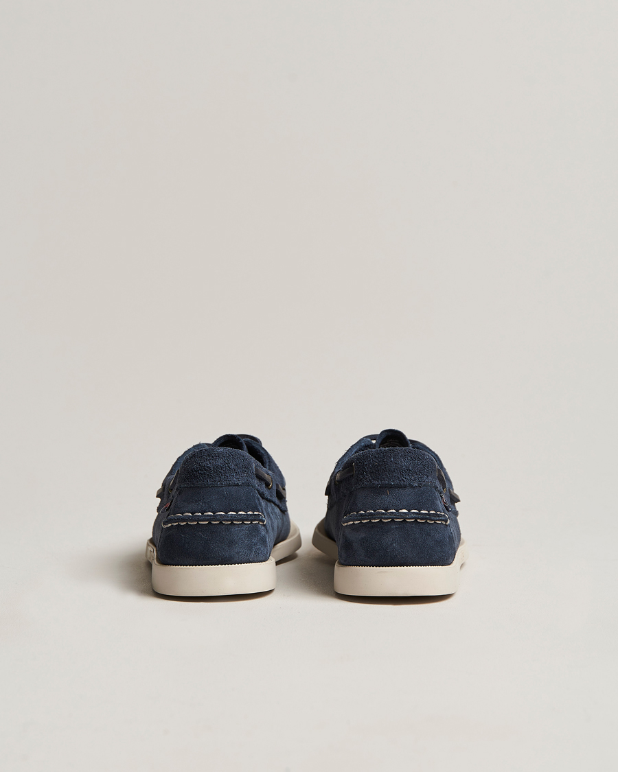 Herre | Sejlersko | Sebago | Docksides Suede Boat Shoe Blue Navy