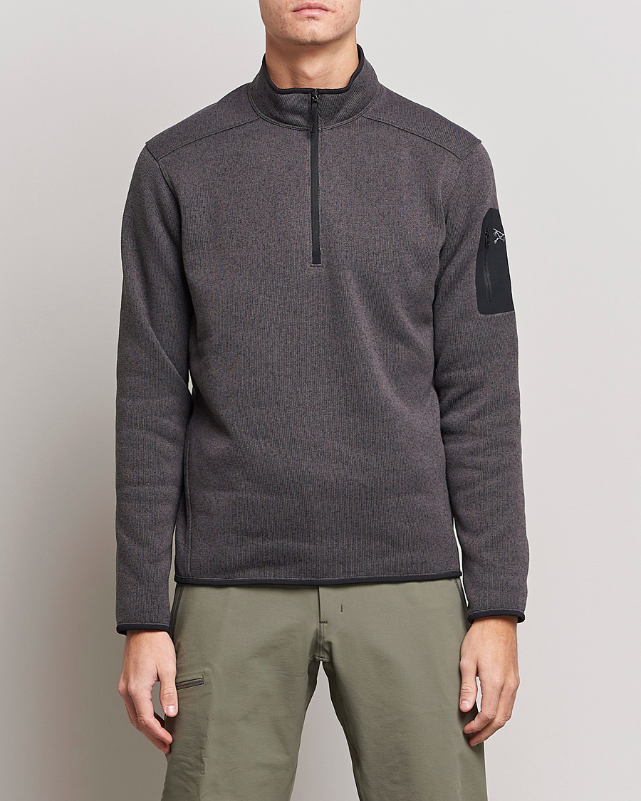 Herre | Trøjer | Arc'teryx | Covert Half-Zip Black Heather
