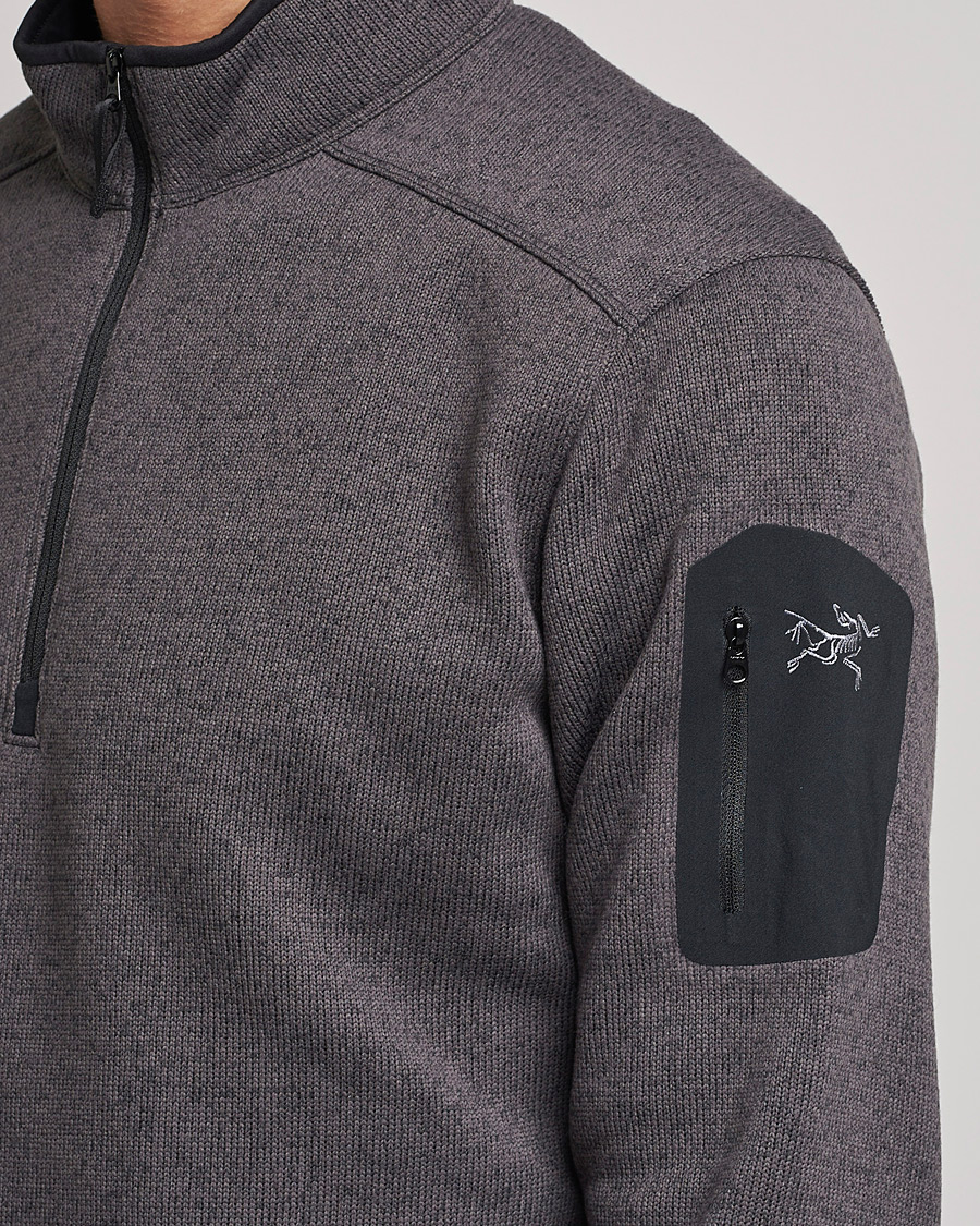 Herre | Trøjer | Arc'teryx | Covert Half-Zip Black Heather
