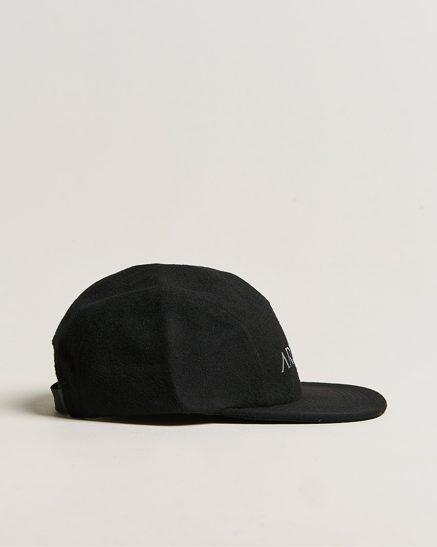Herre | Hat & Kasket | Arc'teryx | 5 Panel Wool Hat Black