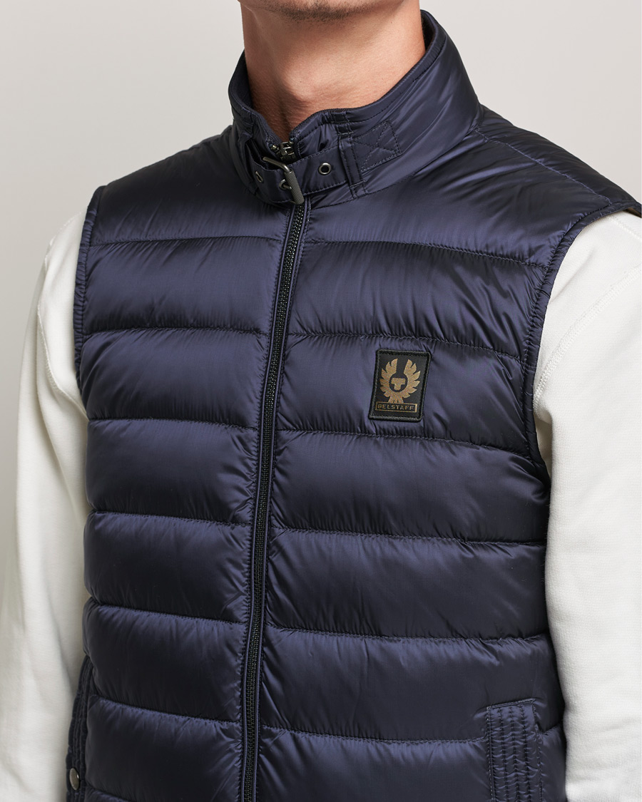 Herre | Jakker | Belstaff | Circuit Padded Gilet Dark Ink