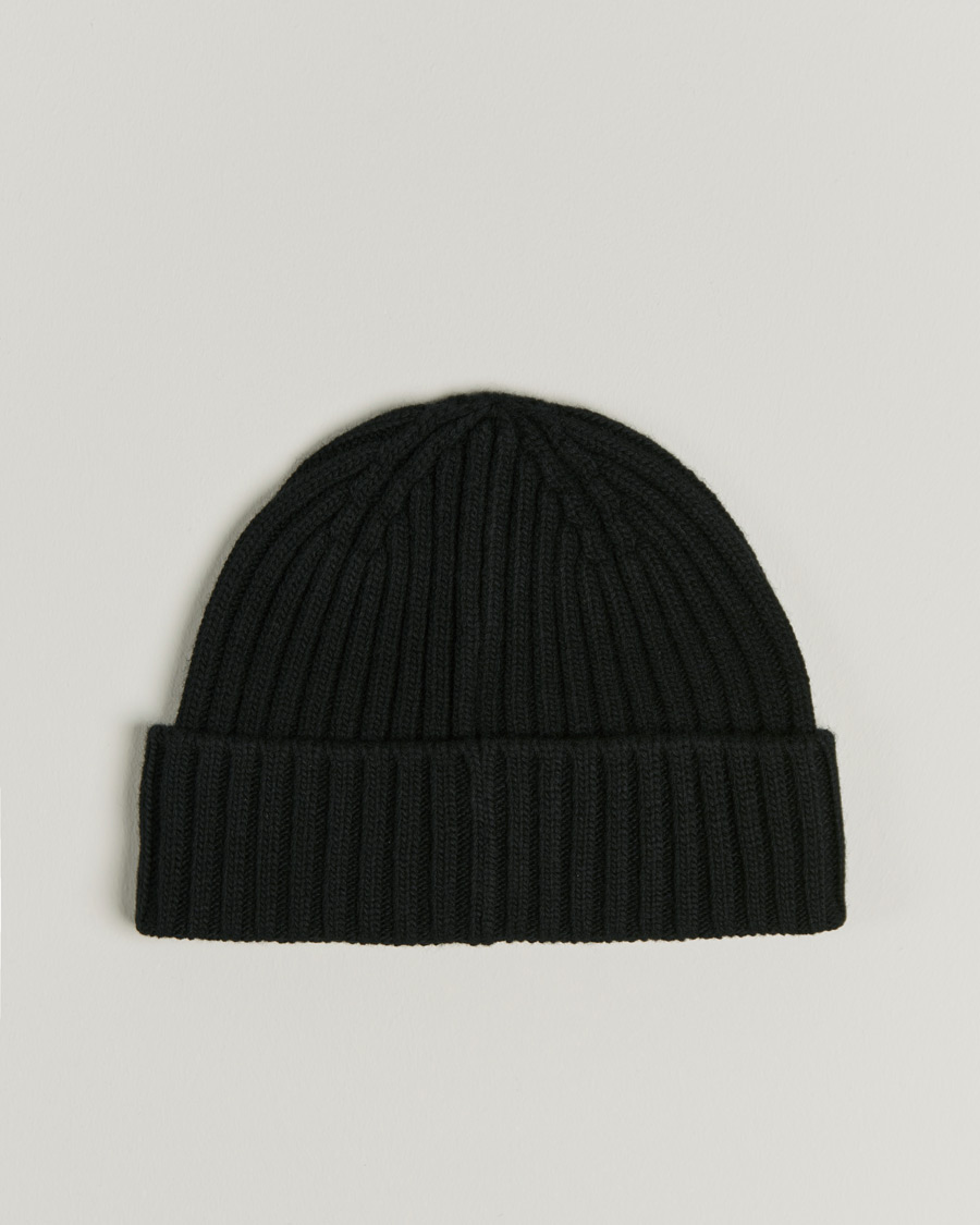 Herre | Belstaff Watch Wool Beanie Black | Belstaff | Watch Wool Beanie Black