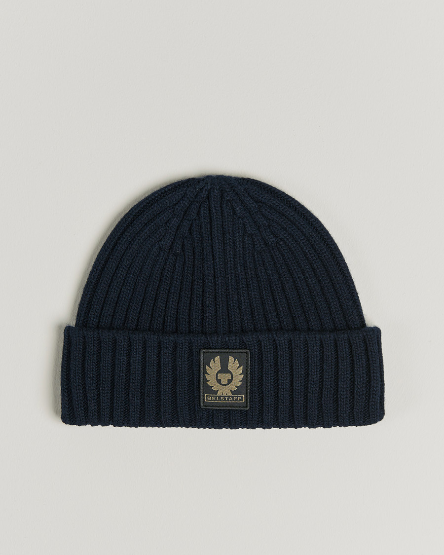 Herre | Belstaff Watch Wool Beanie Dark Navy | Belstaff | Watch Wool Beanie Dark Navy