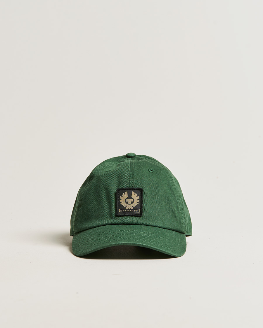 Herre | Belstaff Phoenix Logo Cap Graph Green | Belstaff | Phoenix Logo Cap Graph Green