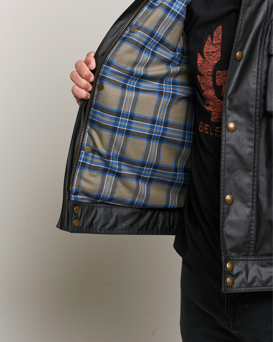 Herre | Jakker | Belstaff | Racemaster Waxed Jacket Black