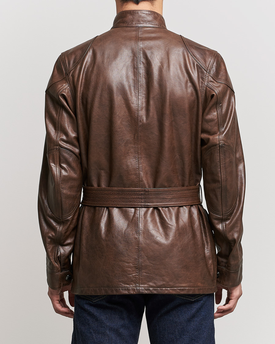 Herre | Jakker | Belstaff | Trialmaster Panther Leather Jacket Saddle Brown