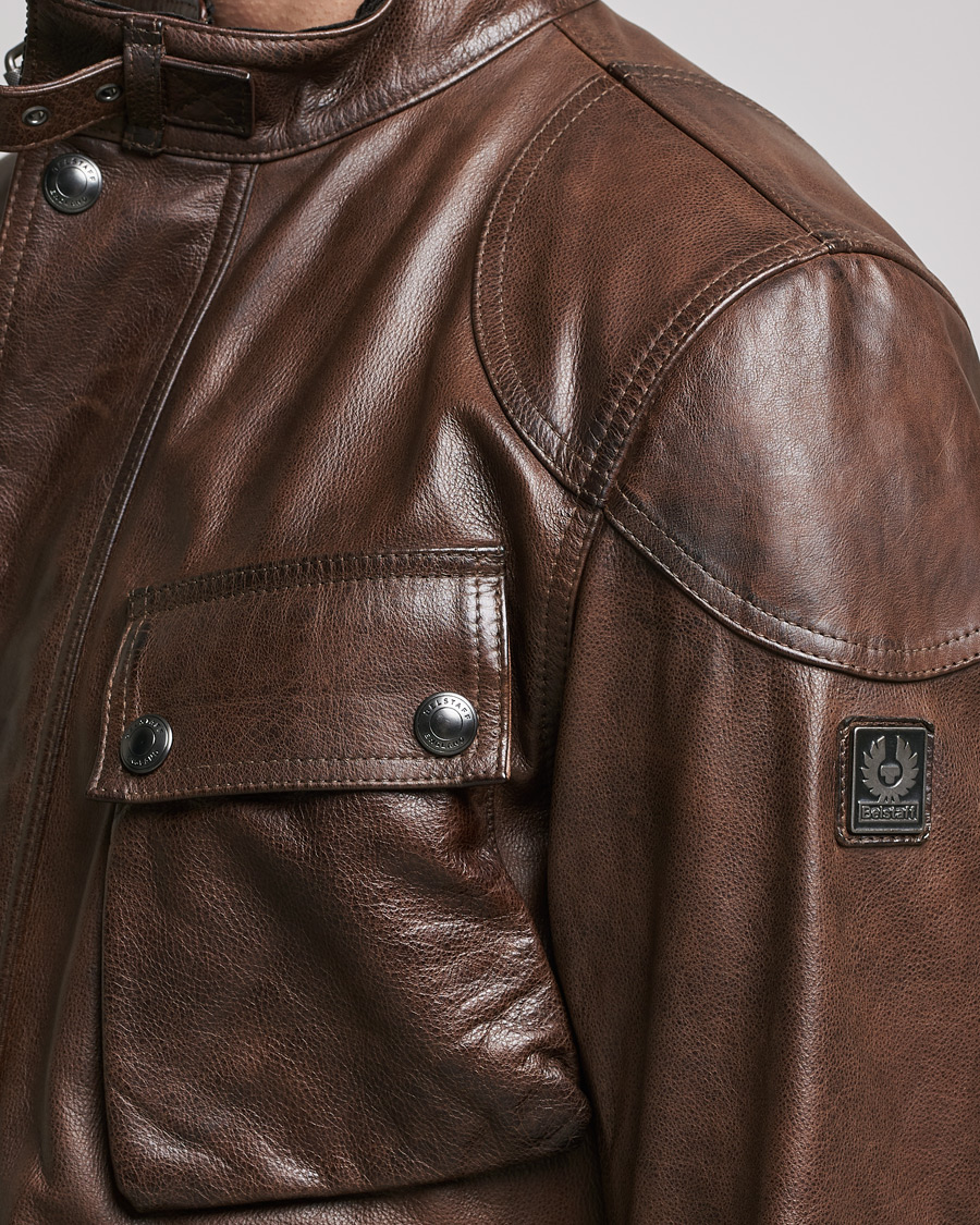 Herre | Jakker | Belstaff | Trialmaster Panther Leather Jacket Saddle Brown