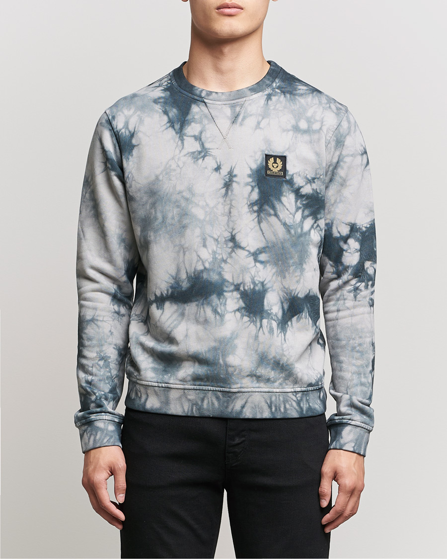 Herre | Trøjer | Belstaff | Surface Batik Sweatshirt Granite Grey