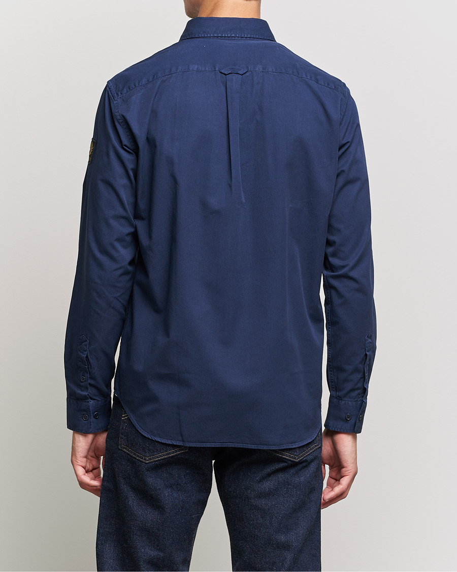 Herre | Skjorter | Belstaff | Pitch Cotton Pocket Shirt Deep Navy