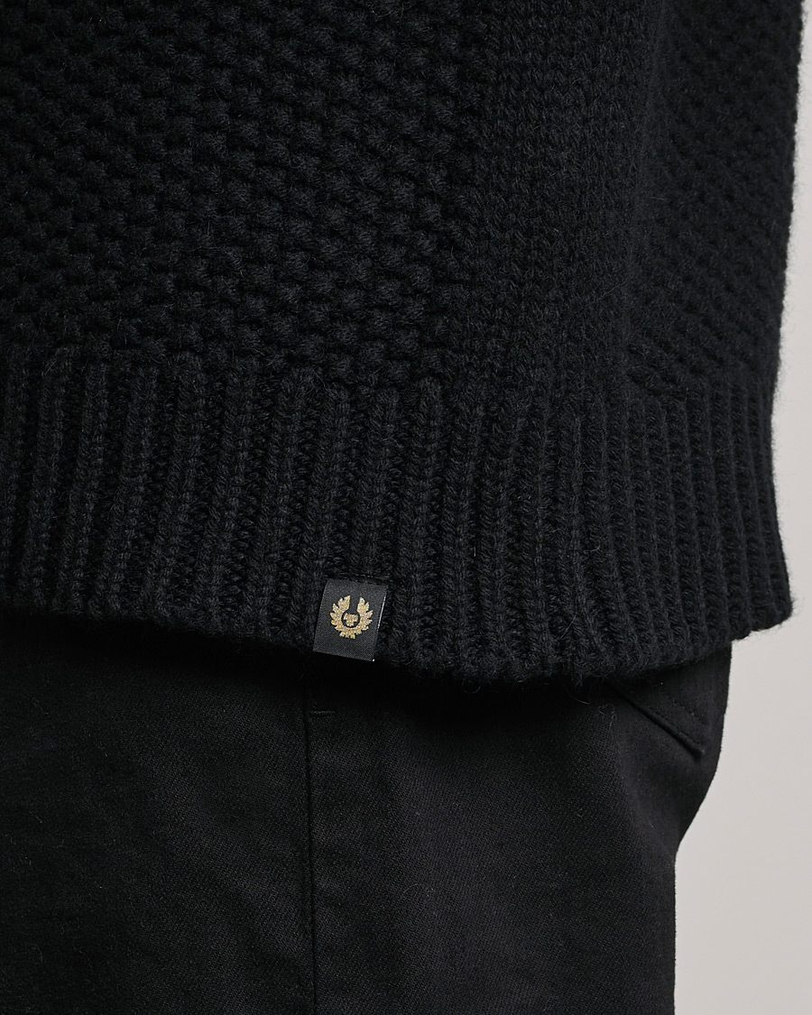 Herre | Trøjer | Belstaff | Manor Wool Rollneck Black