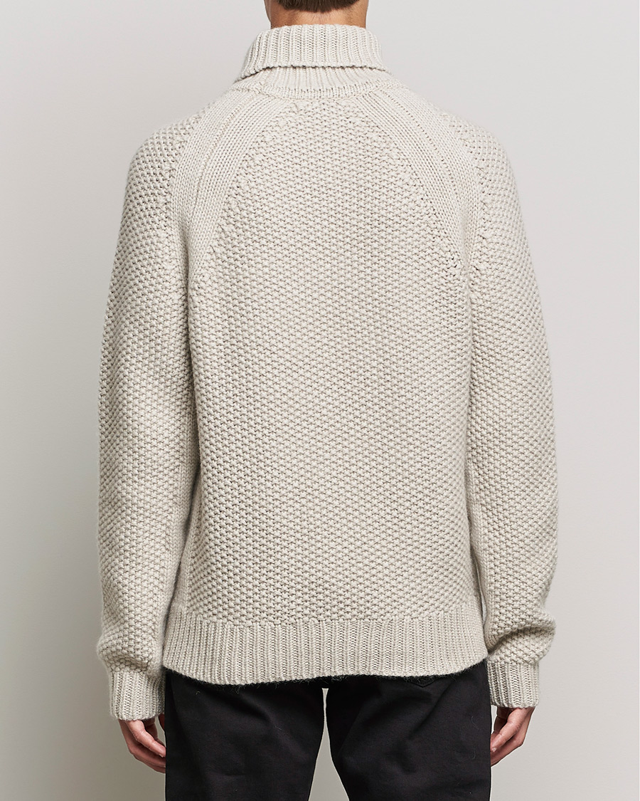Herre | Trøjer | Belstaff | Manor Wool Rollneck Fawn