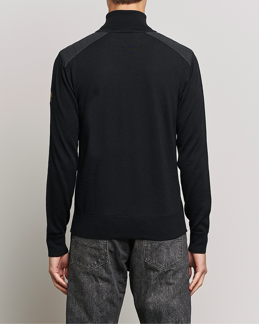 Herre | Trøjer | Belstaff | Kingsland Merino Rollneck Black