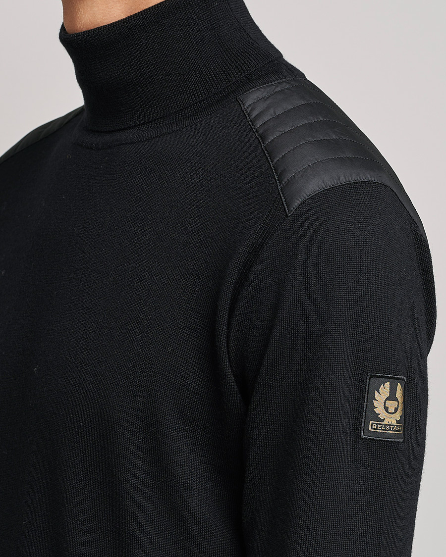 Herre | Trøjer | Belstaff | Kingsland Merino Rollneck Black