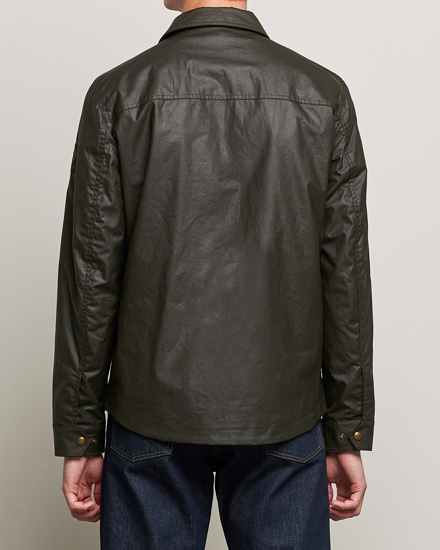 Herre | Jakker | Belstaff | Tour Waxed Shirt Jacket Faded Olive