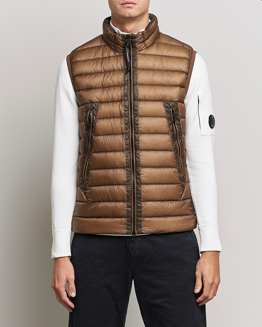 Herre | Jakker | C.P. Company | DD Shell Padded Down Vest Brown