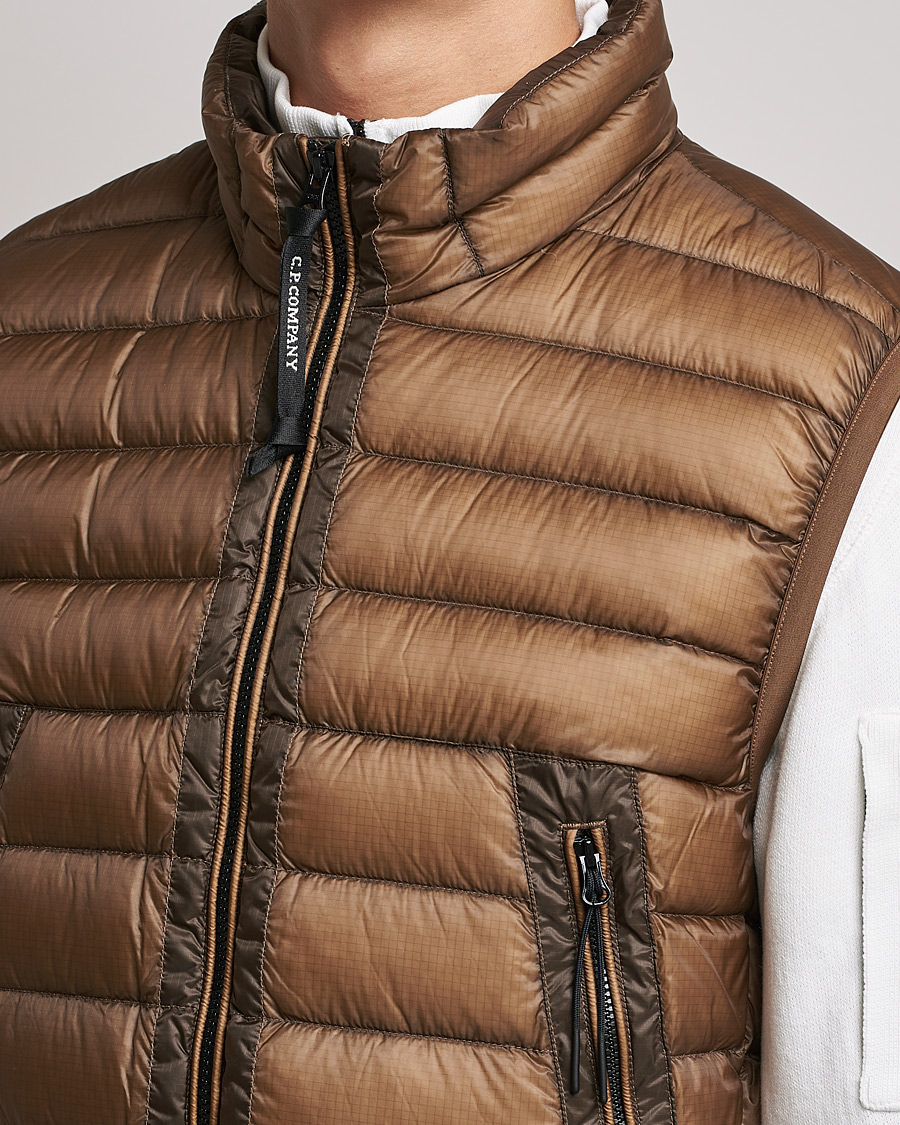 Herre | Jakker | C.P. Company | DD Shell Padded Down Vest Brown