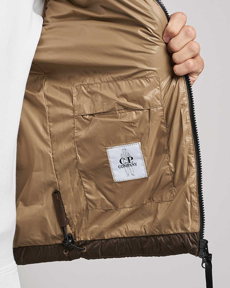 Herre | Jakker | C.P. Company | DD Shell Padded Down Vest Brown