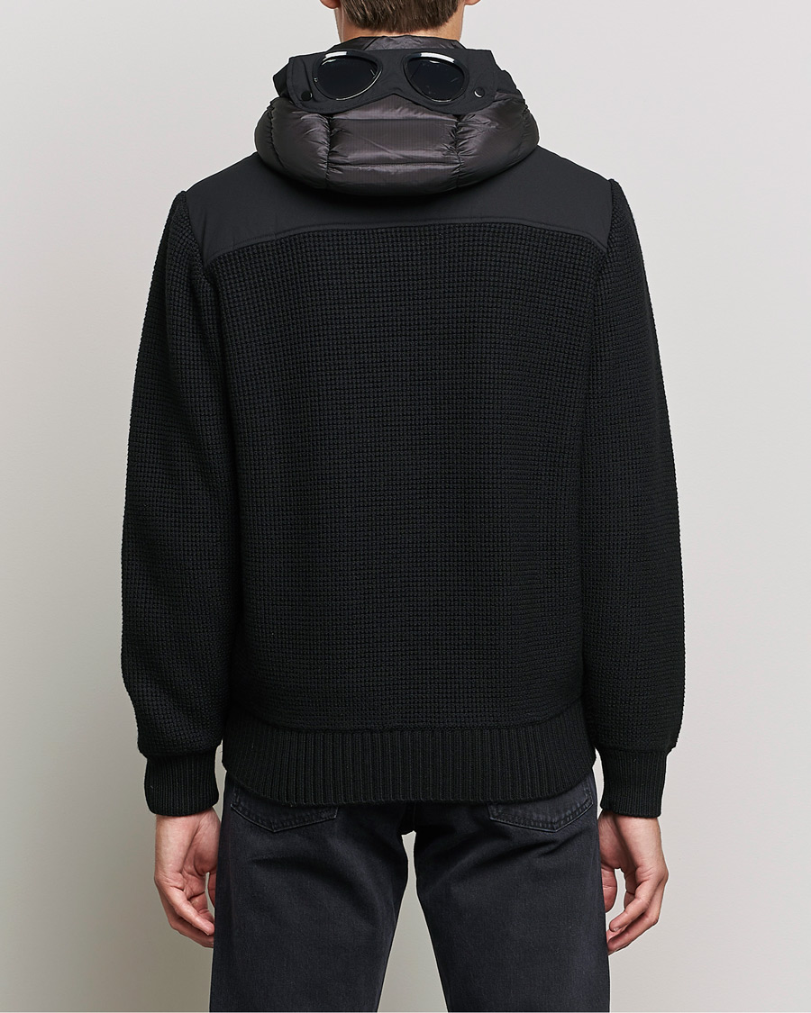 Herre | Jakker | C.P. Company | Merino Nylon Mixed Hybrid Jacket Black