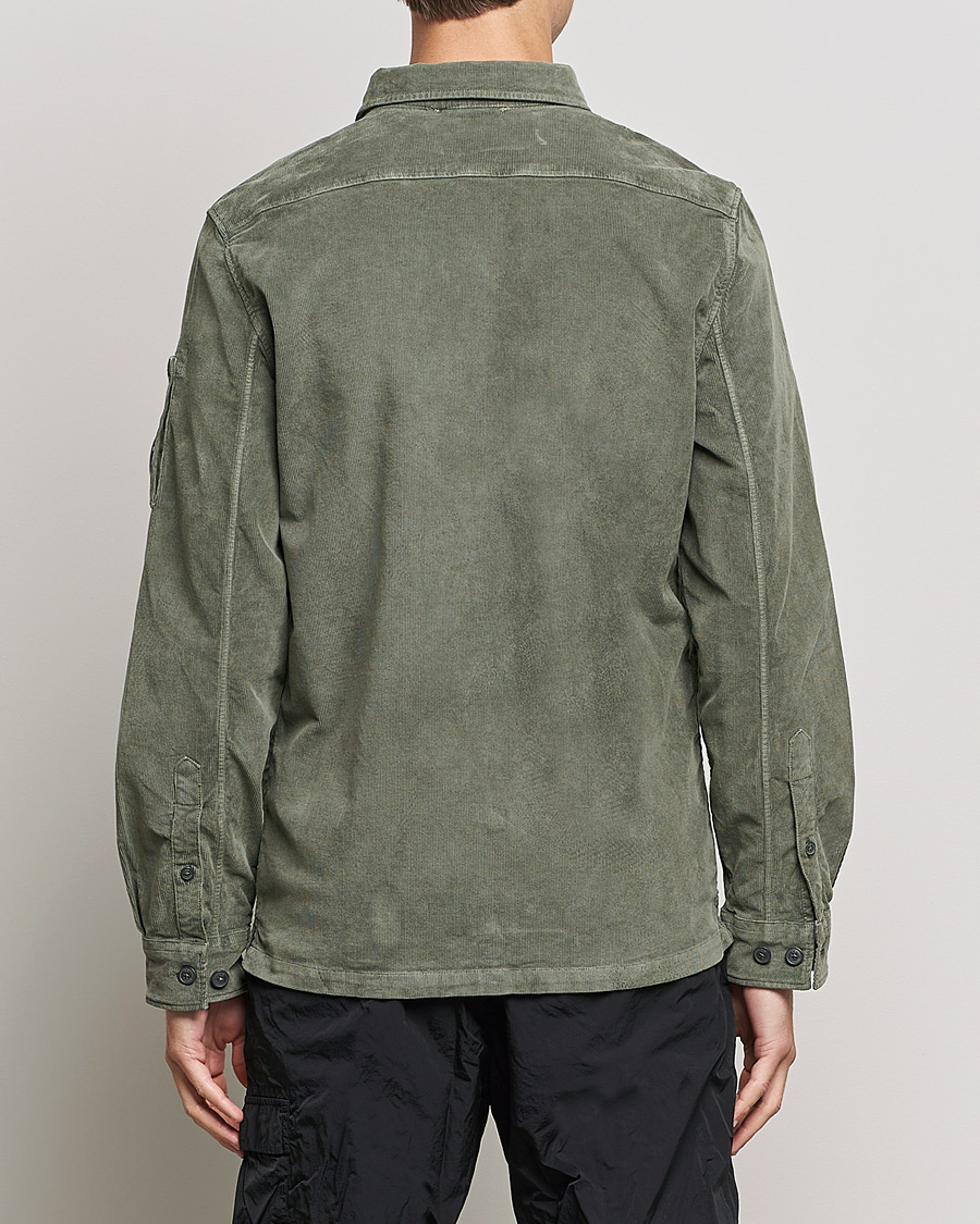 Herre | Skjorter | C.P. Company | Corduroy Lens Overshirt Olive
