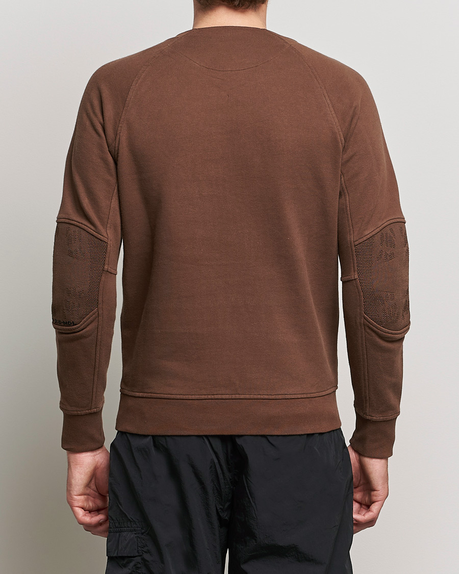 Herre | Trøjer | C.P. Company | Metropolis Diagonal Raised Fleece Sweat Brown
