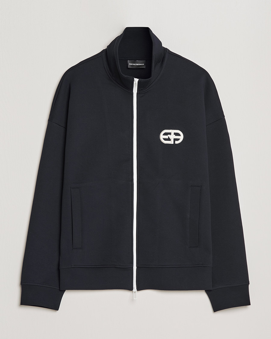 Herre | Trøjer | Emporio Armani | Wool Cardigan Dark Navy