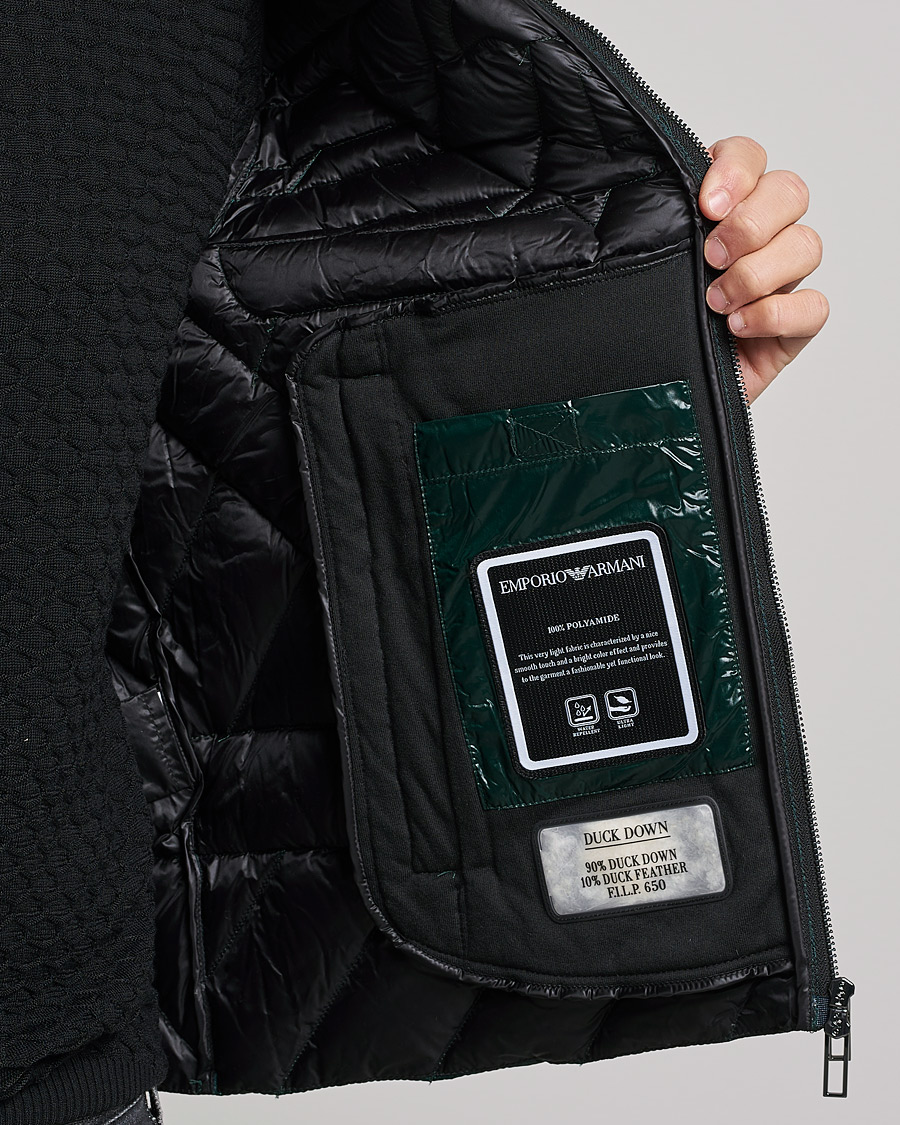 Herre | Jakker | Emporio Armani | Light Weight Down Jacket Green