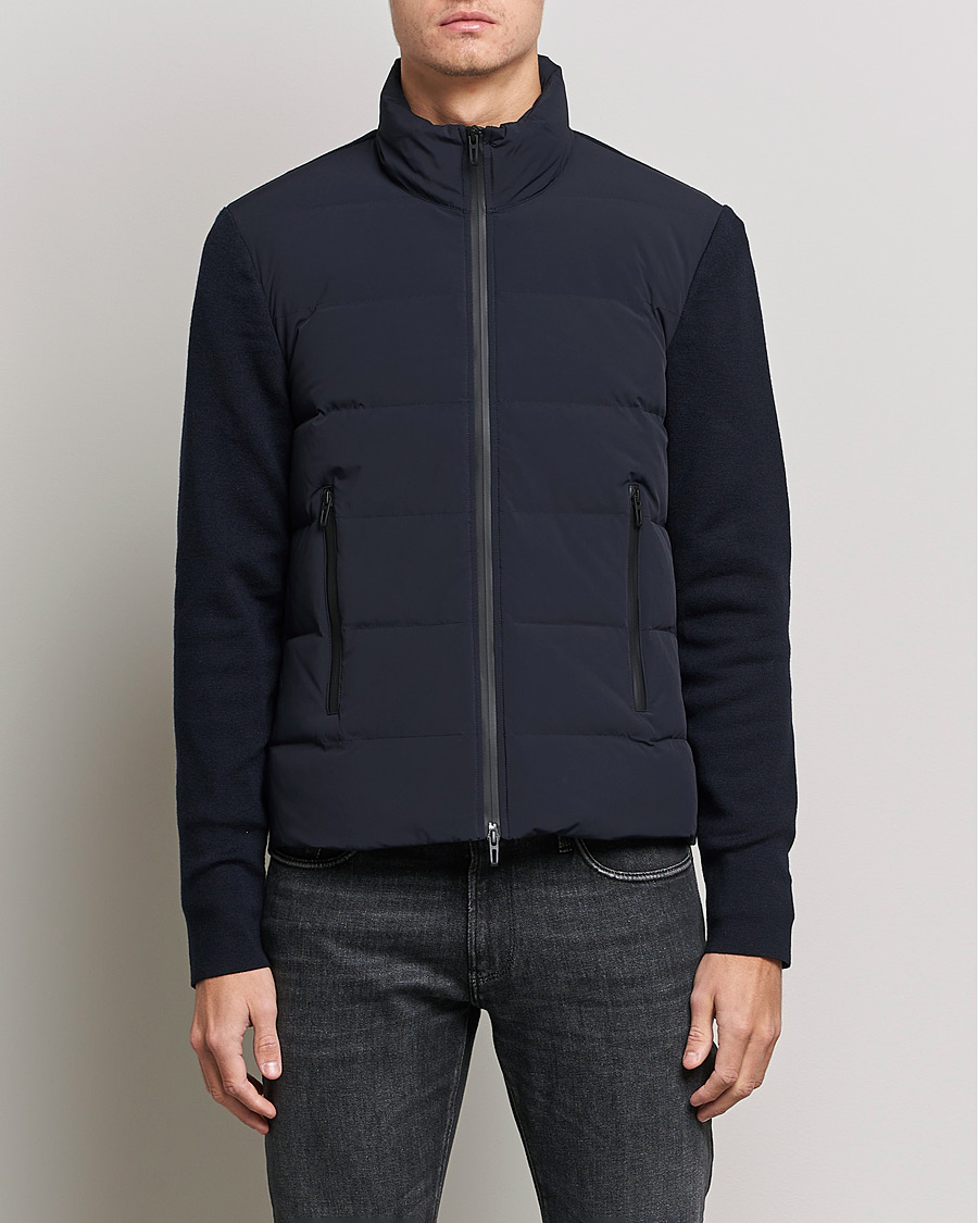Herre | Jakker | Emporio Armani | Hybrid Jacket Navy