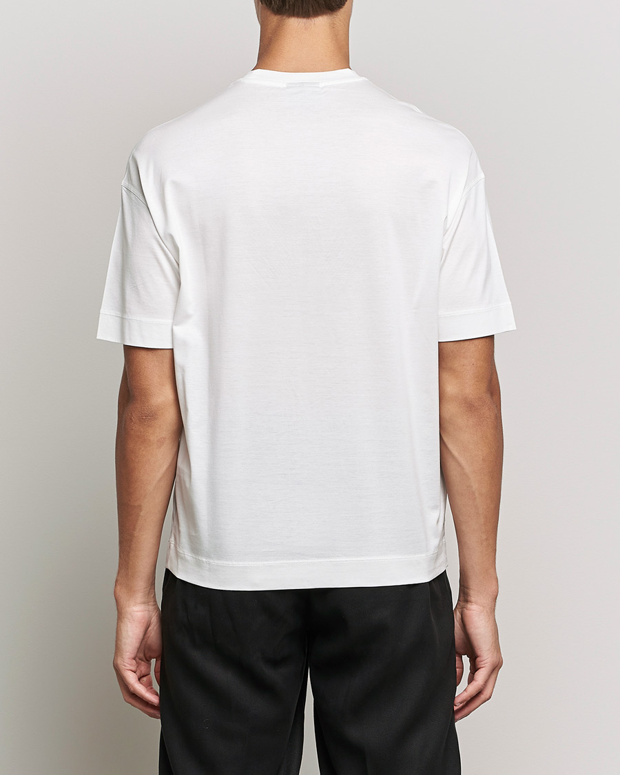 Herre | T-Shirts | Emporio Armani | Logo Cotton Tee White