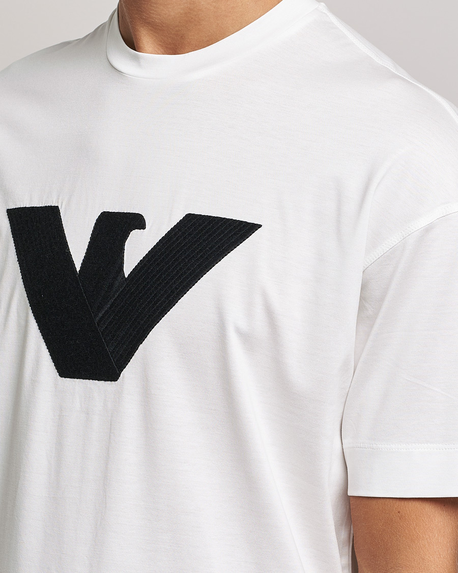 Herre | T-Shirts | Emporio Armani | Logo Cotton Tee White