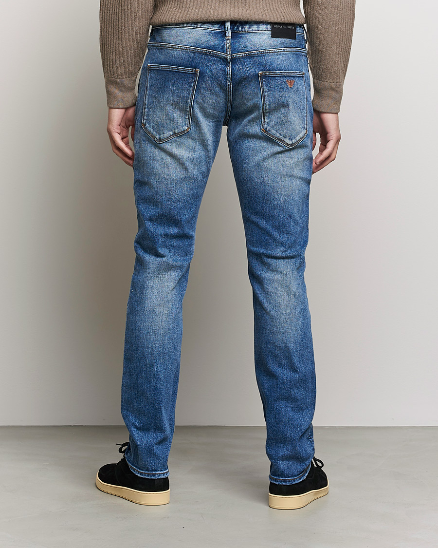 Herre | Jeans | Emporio Armani | Slim Fit Jeans Light Blue